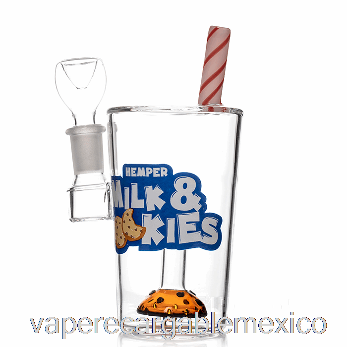 Vape Recargable Cáñamo Leche Y Galletas Bong Claro